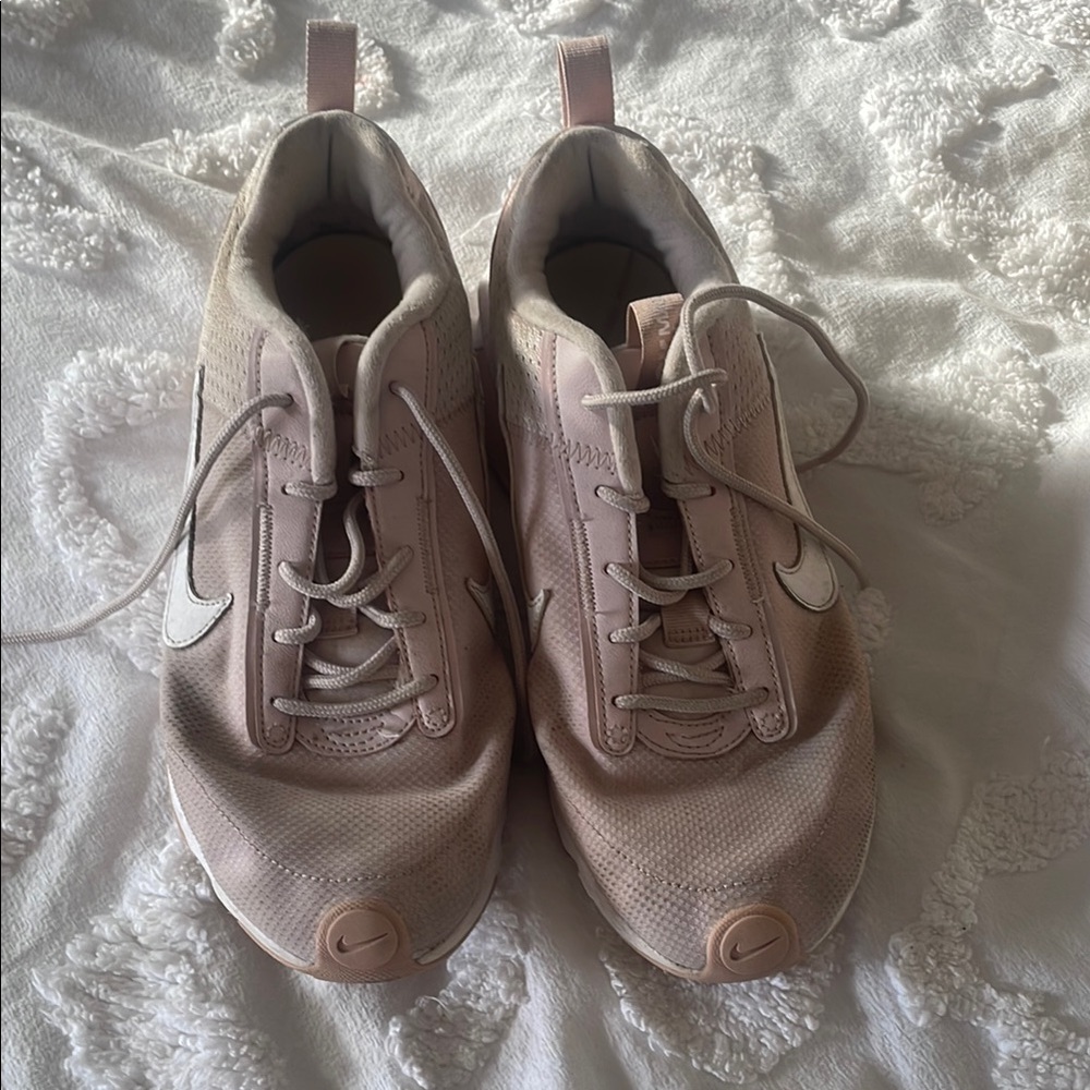 Nike Blush and Cream Athletic Shoes